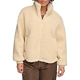 Levi S Women S Sherpa Zip Up Teddy Jacket Cr Me Brulee Xx La