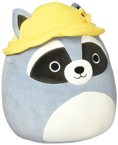 Squishmallows Rocky Grey Raccoon