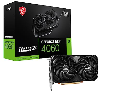 MSI GeForce RTX 4060 VENTUS 2X BLACK