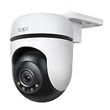 Tapo 2K Outdoor Wired Pan Tilt Security Wi Fi Camera 360 Vie