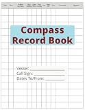 Compass Record Book Compass Log Book Maritime