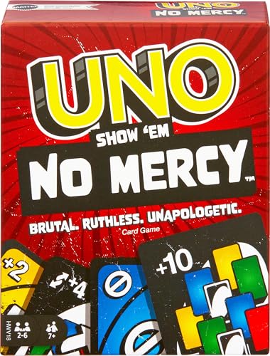 Juego de Cartas Mattel UNO No Mercy