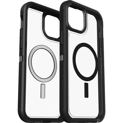 OtterBox Defender XT Series Case for iPhone 15 Pro, Dark Side - Clear Protective