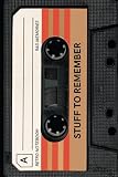 Stuff To Remember Notebook Classic Mixed Audio Cassette Tape