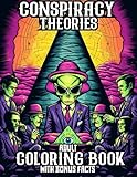Conspiracy Theories An Adult Coloring Book Over 40 Images Wi