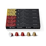 Nespresso Capsules Original Line, Variety Pack, Napoli and Venezia Espresso Coffee, 50 Count Espresso Coffee Pods