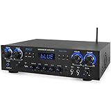 Pyle Home Stereo Receiver With Bluetooth 4 Channel Amplifier
