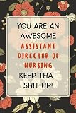 Assistant Director Of Nursing Notebook