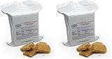 SOS Food Labs, Inc. 185000825 S.O.S. Rations Emergency 3600 Calorie Food bar - 3 Day/ 72 Hour Package with 5 Year Shelf Life, 5" Height, 2" Wide, 4.5" Length, white (Pack of 2)