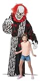 California Costumes Towering Terror Clown 2 In 1 Halloween C