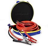 GOODYEAR Heavy Duty Jumper Cables for Car Battery - 2 Gauge Thick…