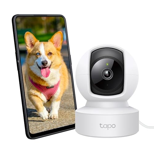 Tapo C212 - Camara Vigilancia Wi-Fi/Ethernet Interior, 2K(3MP), Visión Nocturna,