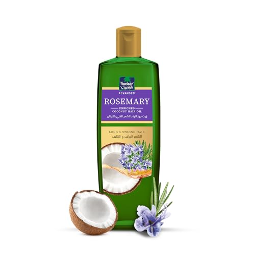 Parachute Advansed Rosemary-enriched Coconut Hair Oil| Rosemary Hair Oil| Superfoods Magic| Long & Thick Hair|300 Ml