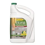 Bona Multi-Surface Floor Cleaner Refill - 128 fl oz - Lemon Mint - Residue-Free Floor Cleaning Solution refill for Spray Mop and Spray Bottles - For Use on Stone, Tile, Laminate, and Vinyl Floors