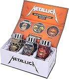 Nemesis Now Shot Glass Collection Set Of 3 Hand Painted Rock