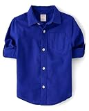 Gymboree And Toddler Long Sleeve Button Up Shirts Navy Narro
