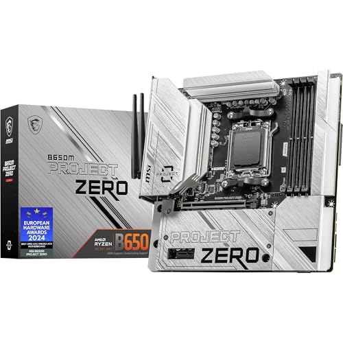MSI B650M PROJECT ZERO Motherboard Review UK 2025