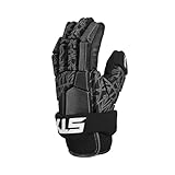 Stx Stallion 75 Lacrosse Gloves Pair Black Gray Small