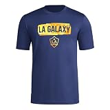 Adidas Men S Los Angeles Galaxy Local Pop Short Sleeve Pre G