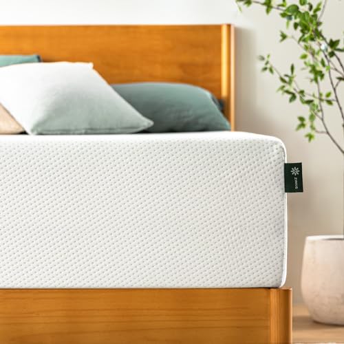 Zinus 12 Inch Queen Green Tea Memory Foam Mattress