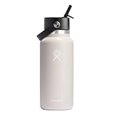 Hydro Flask Water Bottle Insulated Stainless Steel Wide Stra
