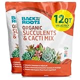 Back To The Roots 100 Organic Succulent Cacti Mix Value 12 Q