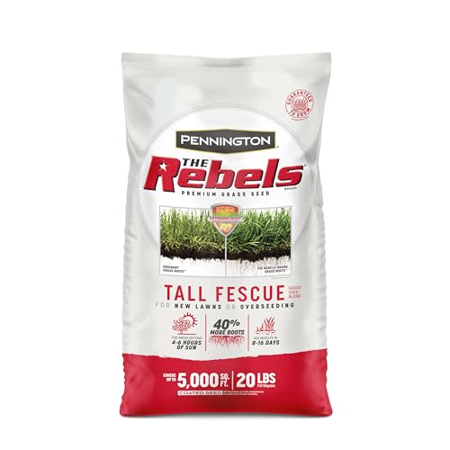 Pennington Seed Rebel Turf Type Tall Fescue 5000 Sq. Ft. 20 Lb. — 45% Off at Amazon (September 2026)