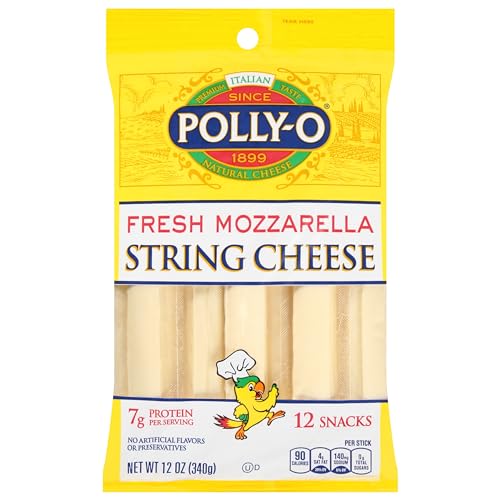 Polly-O Fresh Mozzarella String Cheese, 12 Count