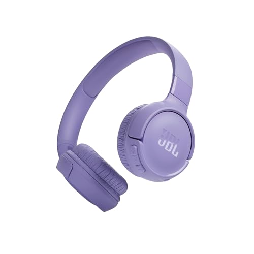 JBL Tune 520BT - Wireless On-Ear Headphones, Up to 57H Battery Life and Speed Ch