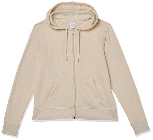 Amazon Essentials Women's Fleece Full-Zip Hoodie, Pack of 2