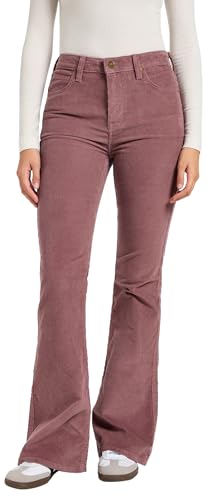 Lee Breese Jeans para Mujer, Rojo (Dreamy Mauve), 25W / 31L