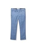 Isaac Mizrahi Boy S Slim Fit Wool Blend Ink Splash Pants Blu