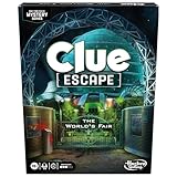 Clue Escape: The World’s Fair Board Game | Escape Room 1-Time Solve Mystery Games | Ages 10+ | 1 to 6 Players | 90 - 120 Mins.| Family Games
