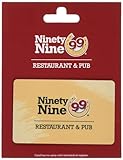 Ninety Nine Restaurants Physical Gift Card 50