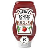 Heinz Simply Tomato Ketchup 1 Bottle For Easy Sharing And Ea