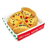 WHAT DO YOU MEME? Emotional Support Pizza — Plush Pizza by Emotional Support Plushies