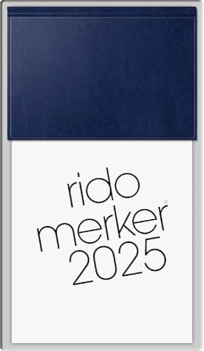 rido/idé Notebook, model Merker (2025), 1 page = 1 day, 108 × 201 mm, 736 pages,