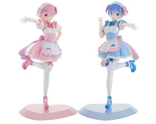 Re:Zero – Starting Life in Another World – Yumekawa Maid Rem & Ram Tenitol Figur