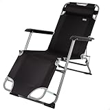 AKTIVE Tumbona plegable reclinable 3 posiciones mejores tumbonas calidad precio