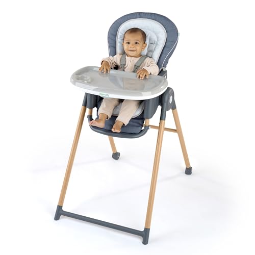 Ingenuity Silla Alta Periquera Plegable para Bebé, Multifuncional, Unisex, 0 a 36 Meses