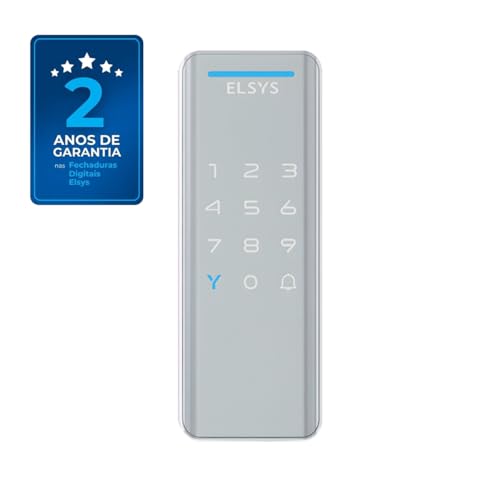 Fechadura Digital de Sobrepor Elsys DS1100V Pop