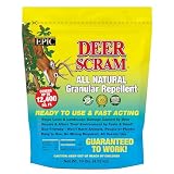 Epic REPELLENTS Deer Scram All Natural Granular Repellent - All-Natural, Animal, People and Pet Safe Granule (10 lb Bag)