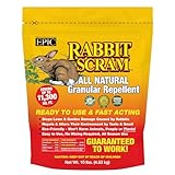 Epic REPELLENTS Rabbit Scram All Natural Granular Repellent - All-Natural, Animal, People and Pet Safe Granule (10 lb Bag)