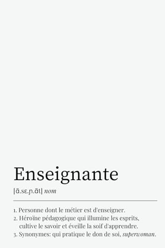 Enseignante