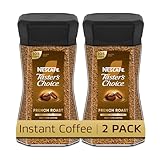 NESCAFÉ Taster's Choice Instant Coffee, Dark Roast Coffee, French Roast, 2 Jars (7 Oz Each)