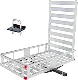 Maxxhaul 50945 Aluminum Hitch Mount Wheelchair Mobility Carr