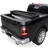 KUIPERAUTO Soft Tri 5.7FT Bed Tonneau Cover Compatible for 2009-2026 Dodge Ram 1500 (Incl. 2019-2024 Classic & 2019-2026 New Body Style) W/o Ram Box Truck Bed 67.4inch