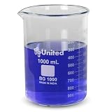 United Scientific Chemistry Glassware Measuring Beaker 1000M
