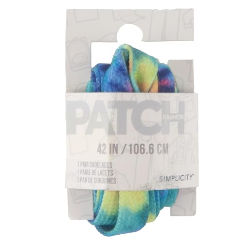 Simplicity Mixte Flat Lacets, Multicolore