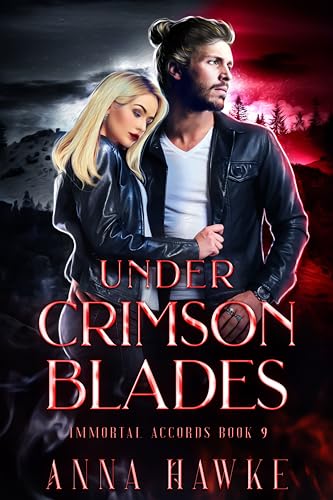 Cover of Under Crimson Blades (The Immortal Accords Book 9)
